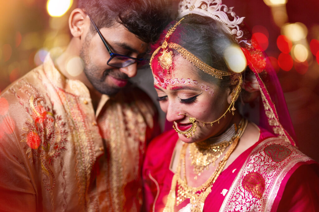 Bengali Bridal Photoshoot Pose Ideas