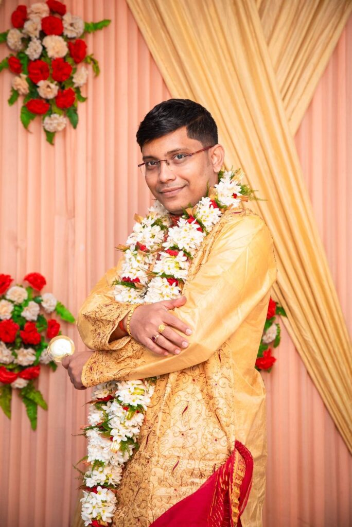 Bengali Groom Wedding Look