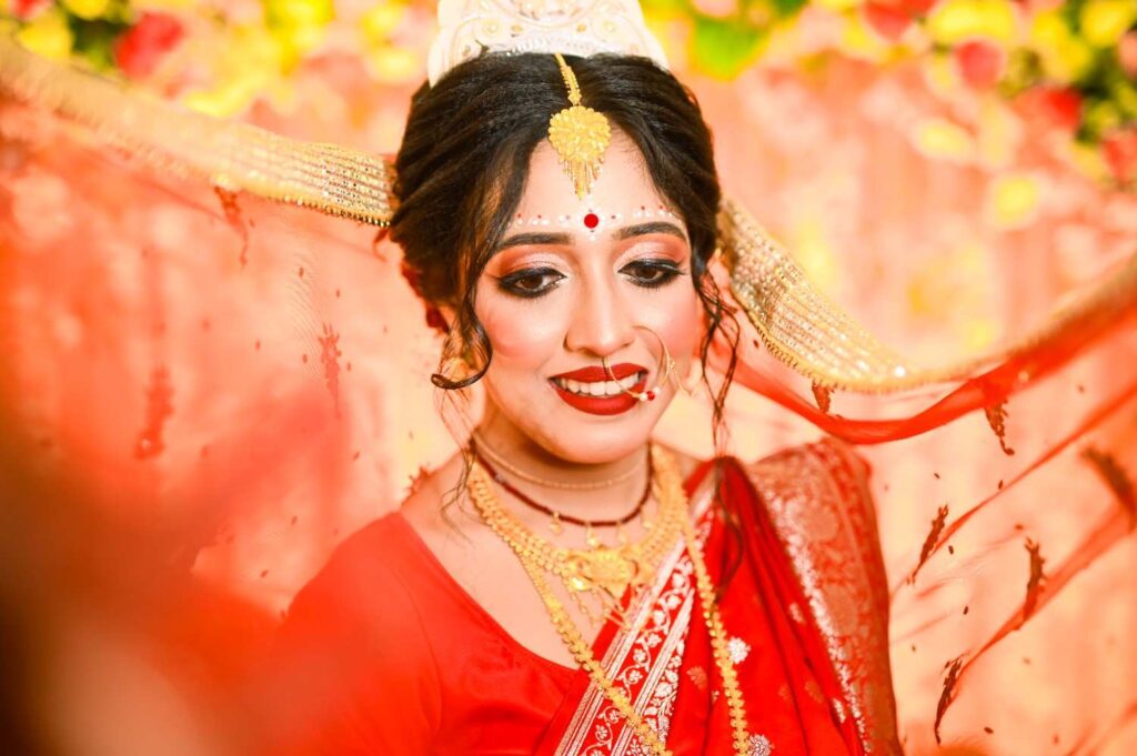 Wedding dupatta for bride