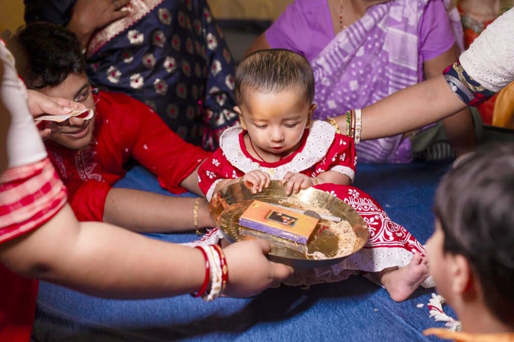 Rice Ceremony in Kolkata