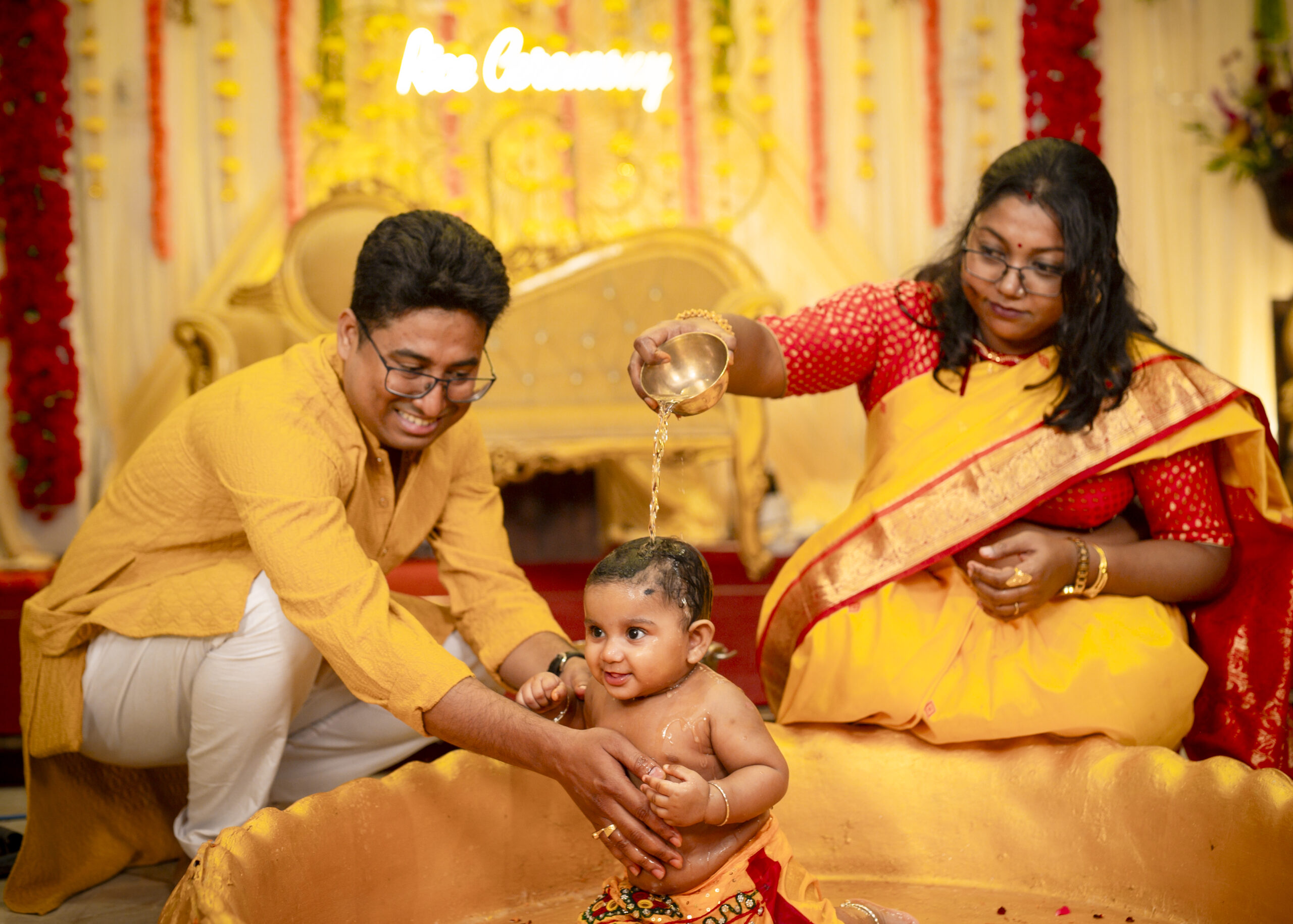 Rice Ceremony in Kolkata