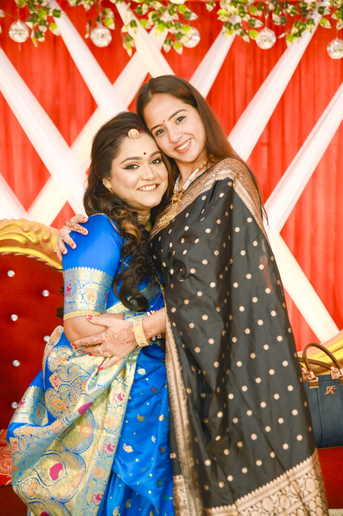 Wedding photography for evening reception