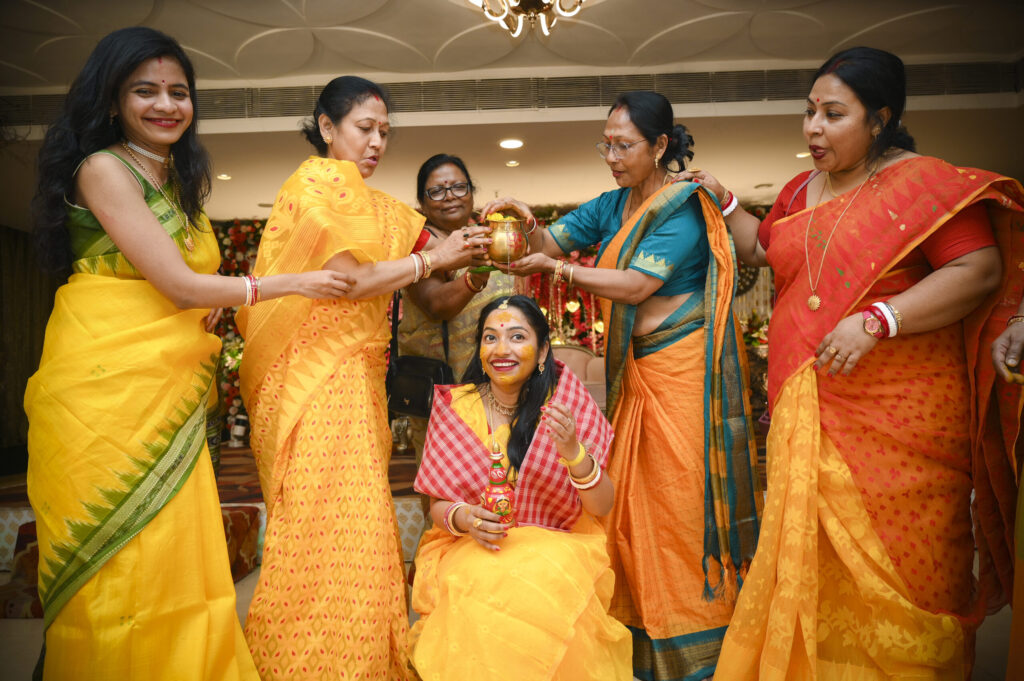 bengali wedding photography in low light